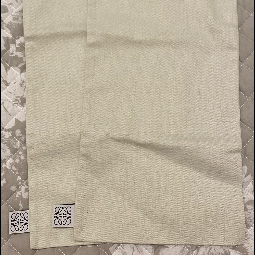 Authentic Loewe Shoe Dustbag Pair
